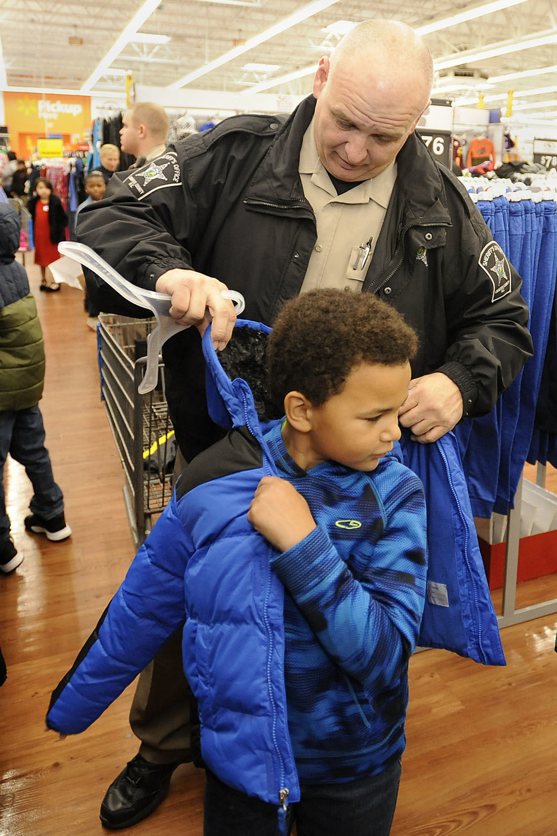 Cops & Kids Christmas shopping